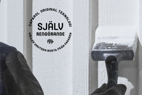 Självrengörande färg